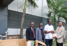 Sifax Logistics Donates Office Equipment to LASTMA