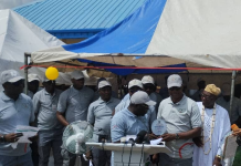 CRS: NCS Boss Unveils Refurbished School, Health Centre at Sagbokoji