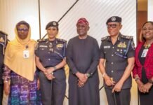 AIG Maritime, CP Port Authority Police Western Command Pay Courtesy Call on NIMASA Boss