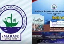 MARAN to Unveil Book Honouring Drivers of Nigeria’s Marine and Blue Economy