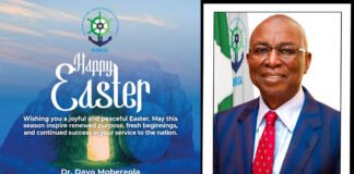 Easter: Mobereola Felicitates Christians