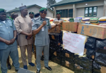 Seme Border: NCS Intercepts Explosives, Expired Noodles, Narcotics, Others